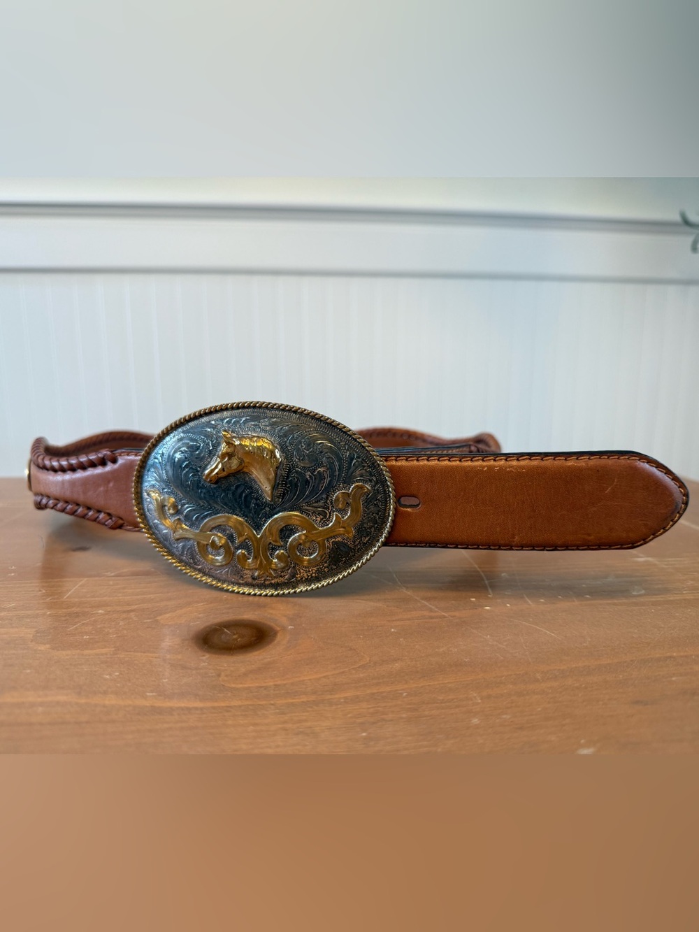 Vintage Silver Creek Classics Western Belt